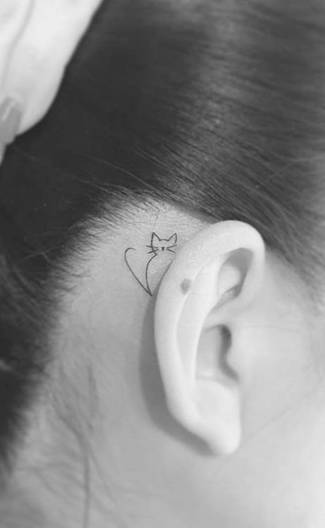 Ear Tattoo Design