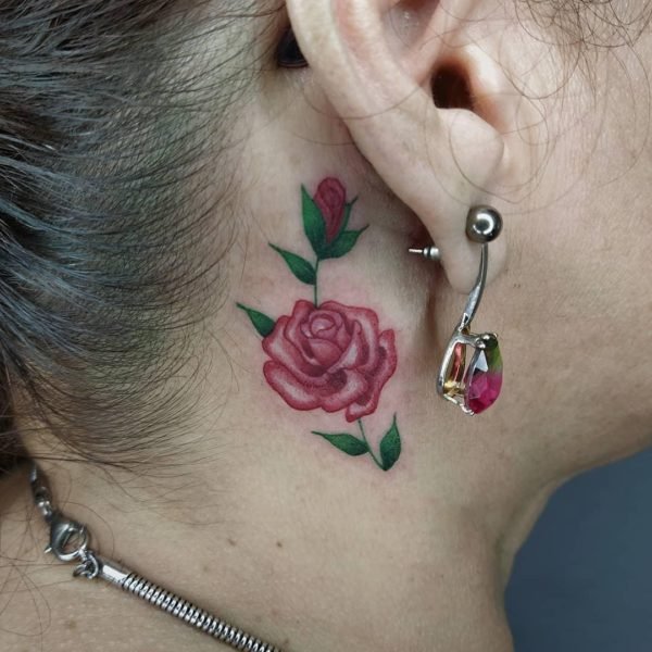 Ear Tattoo Design