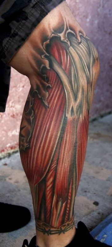 Leg Tattoo