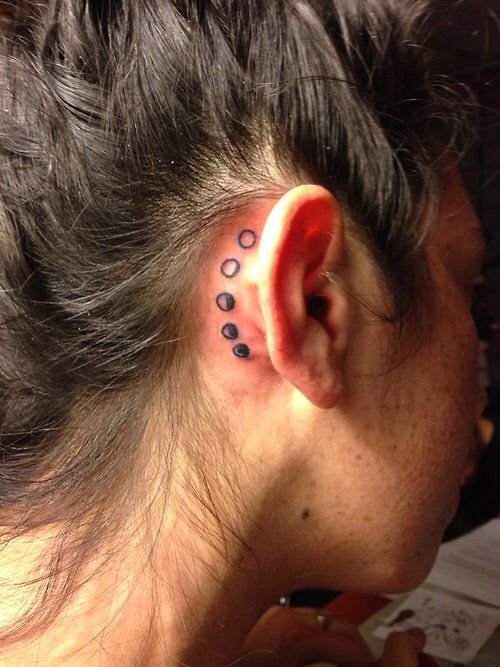 Moon Tattoo 3