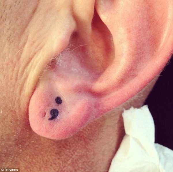 Semicolon Tattoo