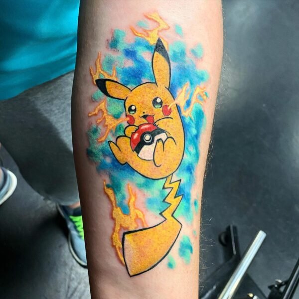 45 Amazing Pikachu Tattoos