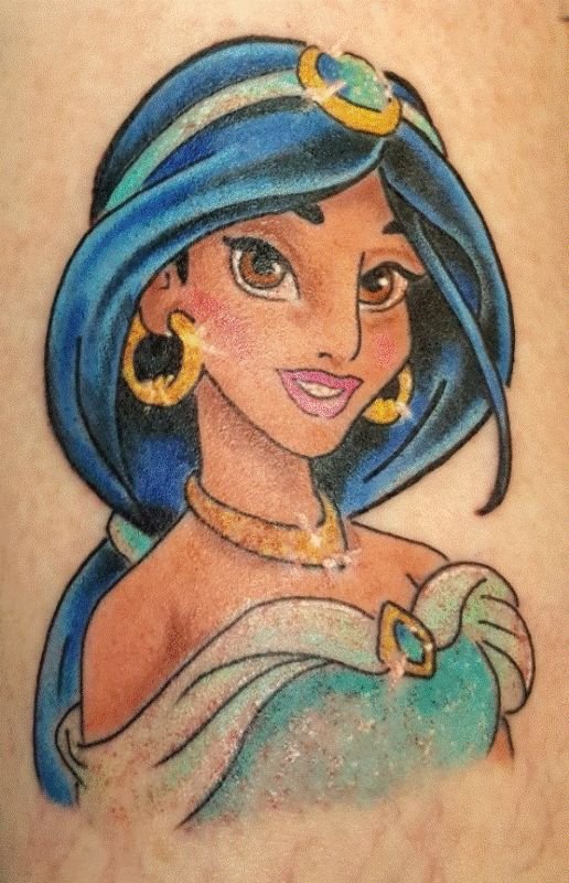 Jasmine Tattoo Design