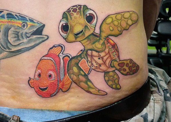 Nemo Spike Tattoo