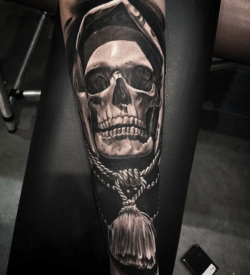 Skull Sleeve Tattoo Design