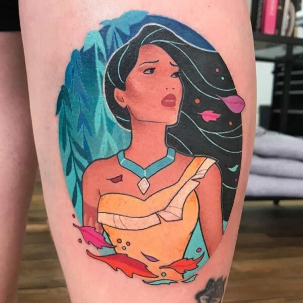 Small Disney Princess Tattoo