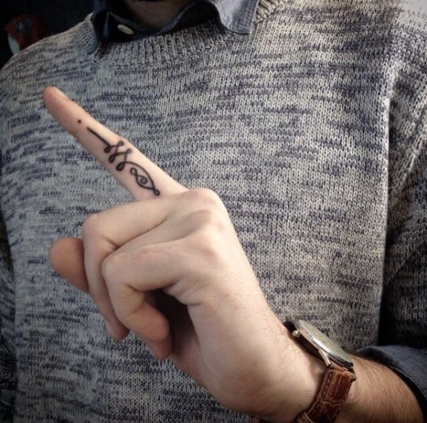 Unique Unalome Tattoo Design