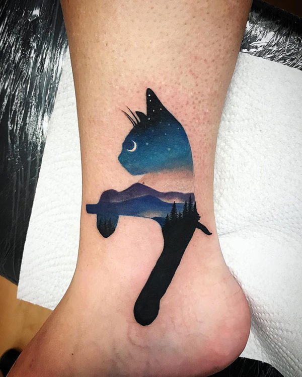 Cat Tattoo Designs