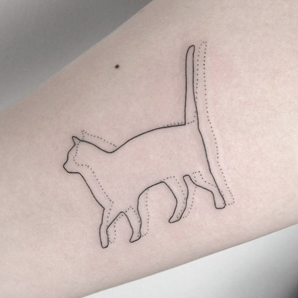 Cat Tattoo Idea