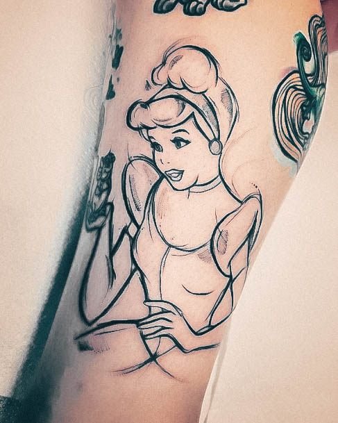 Cinderella Disney Tattoos