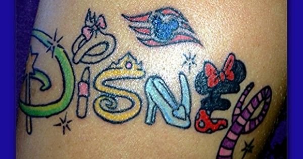 Disney Tattoo Design