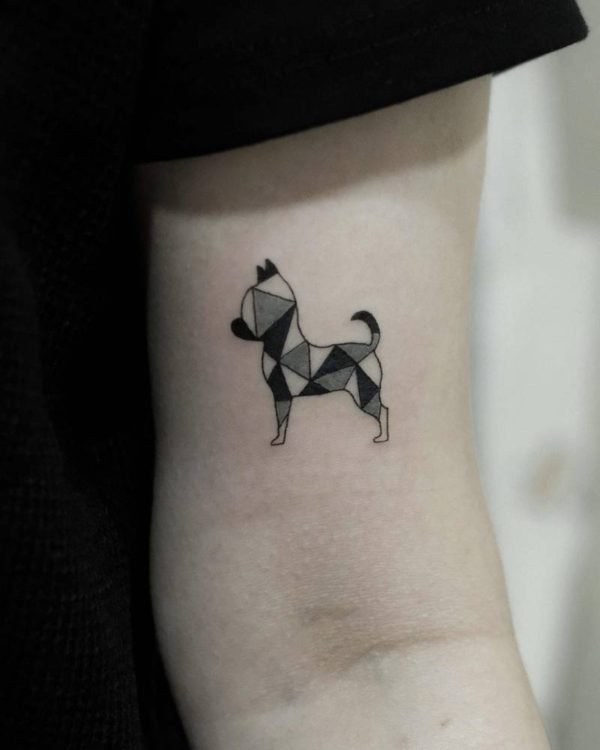 Dog Tattoo Arm