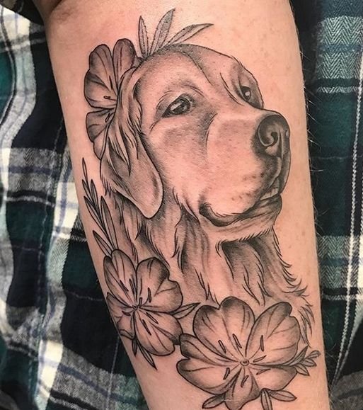 Dog Tattoo Cute