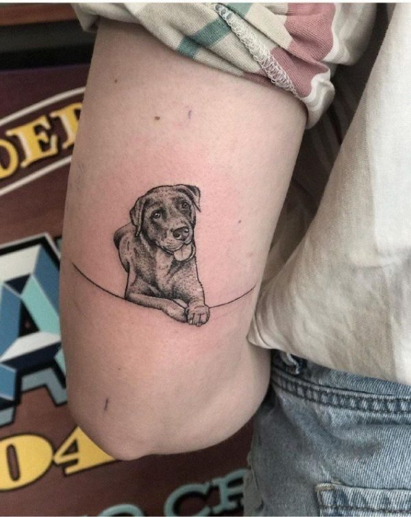 Dog Tattoo Design