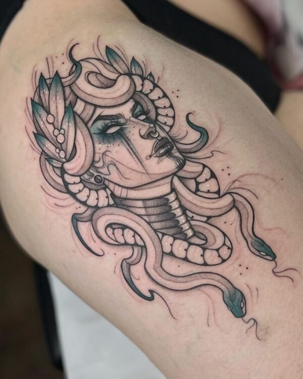 Medusa Tattoo 1
