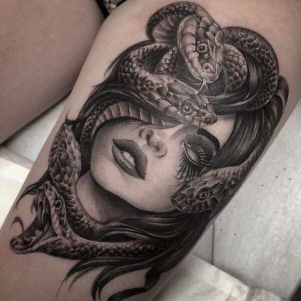 Medusa Tattoo Design