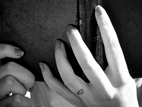 Ring Finger Tattoo