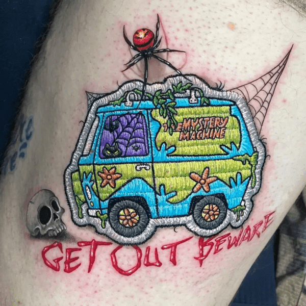 Scooby Doo Tattoo 4