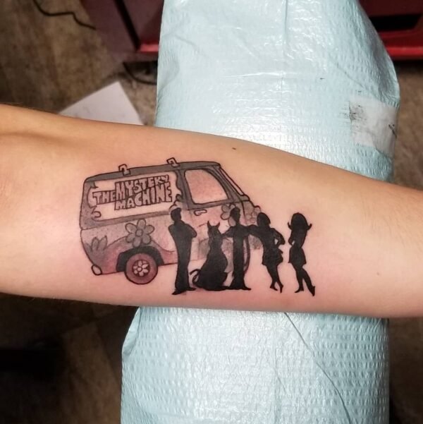 Scooby Tattoo 1