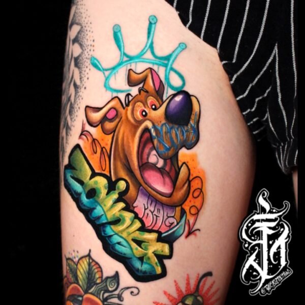 Tattoo Scooby