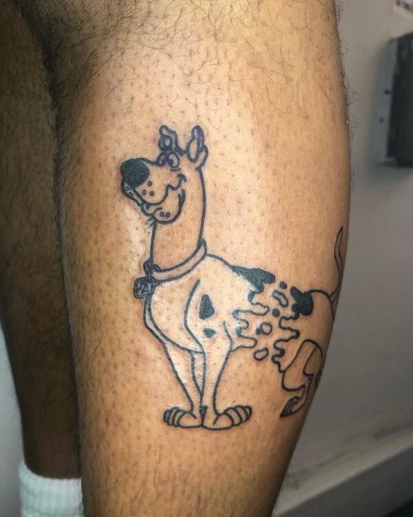 Tattoo Scooby Design