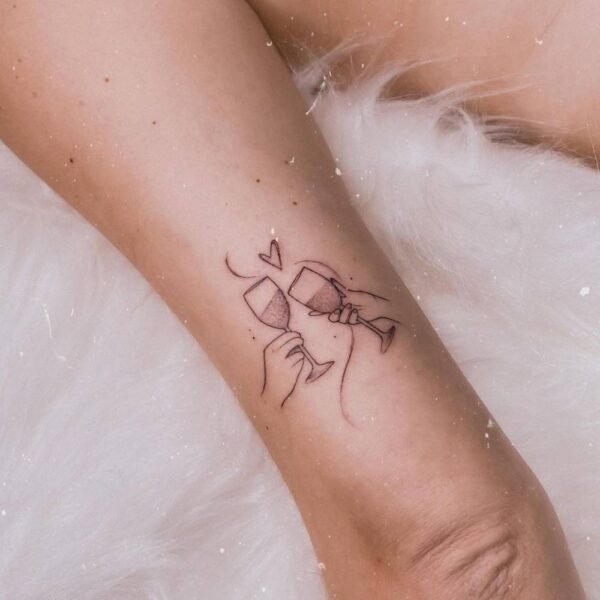 Wine Tattoo 5