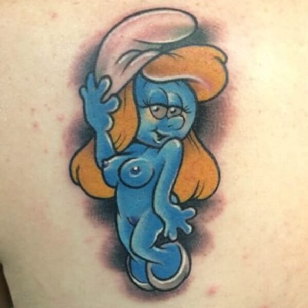 Smurf Tattoo 4