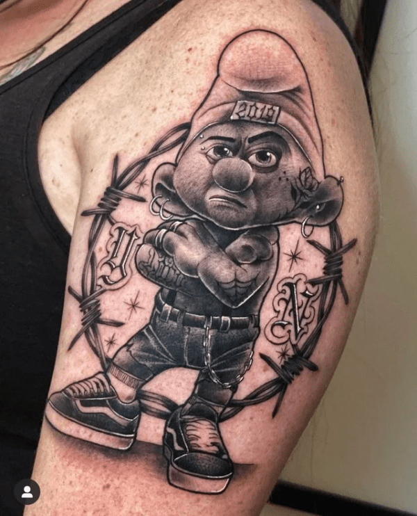 Smurf Tattoo (copy 1)