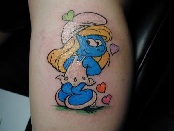 Smurf Tattoo