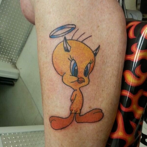 Tweety Bird Tattoo