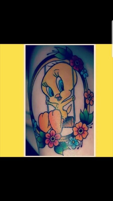 Tweety Swing Tattoo